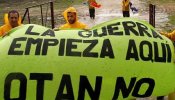 Quince activistas protestan en un cuartel de Cádiz contra las maniobras de la OTAN