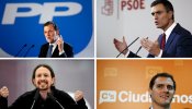 Metroscopia coloca empatados a PP, PSOE y Ciudadanos a tres semanas del 20-D