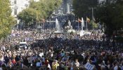 Hasta 100.000 personas toman Madrid contra la violencia machista: "¡No son locos, son asesinos!"