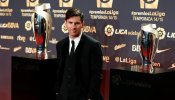 Messi y el Barça arrasan en los premios de la Liga; la afición elige al ausente Cristiano