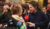 Rifirrafe de Celia Villalobos con Pablo Iglesias en el Congreso: "Me ofende que digas que mi partido es corrupto"