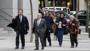 Jordi Pujol y Marta Ferrusola llegan a la Audiencia para explicar la procedencia de su fortuna en Andorra