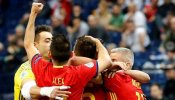 La selección española de fútbol sala jugará ante Rusia su octava final europea