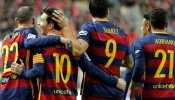 El Barça encarrila la Liga en Gijón