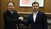 Iglesias acepta la reunión con PSOE, Compromís e IU propuesta por Garzón para "hacer un Gobierno"