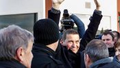 Cinco cafés y muchas sonrisas en las primeras horas de Otegi en libertad