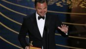 Leonardo DiCaprio casi olvida su Oscar en un restaurante