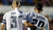 El Real Madrid alivia sus penas sin brillo y el Villarreal se frena en Vigo