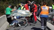 Un ciclista muerto y siete heridos tras ser arrollados por un conductor de 87 años