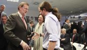 Iglesias se reúne con Rajoy recordando al PSOE que hay una opción progresista "que suma"