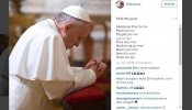 El papa aterriza en Instagram y consigue más de 120.000 seguidores en las primeras horas