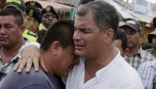 Correa calcula que los daños del terremoto de Ecuador supondrán "años de reconstrucción"