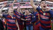 El Barça, campeón de Liga en Granada