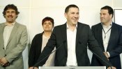 Otegi ve "imparable" el proceso catalán y augura uno similar en Euskadi "en un plazo razonable"