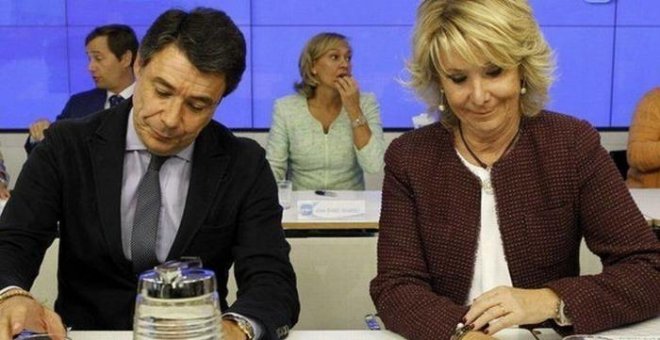 González señala a Esperanza Aguirre como máxima responsable de la financiación ilegal del PP de Madrid