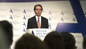 Aznar alerta de que si Podemos "asalta el cielo" será el camino más directo al "infierno violento"