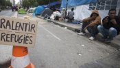 La Policía de Francia desmantela un campamento de inmigrantes en París