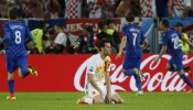 España se flagela contra Croacia y se condena a unos octavos contra Italia