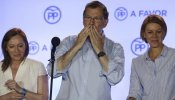 Rajoy gana las elecciones y se arroga "el derecho a gobernar" España
