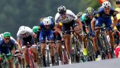 Contador se vuelve a caer y pierde 47 segundos en la segunda etapa del Tour, que ha ganado Sagan