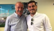 Del Bosque y Casillas se reconcilian