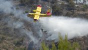 El Gobierno envía medios aéreos para luchar contra el incendio de Artana que ha arrasado 1.400 hectáreas