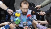 Echenique sobre la actitud de Rajoy: "¿Nos toma por tontos?"