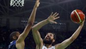 Mirotic se disfraza de Pau para destrozar a Francia