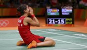 La pionera Carolina Marín alcanza la gloria olímpica en bádminton