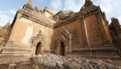 Decenas de pagodas milenarias dañadas por el terremoto en Birmania