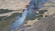 La desidia tras unas maniobras militares provoca el enésimo incendio forestal en Zaragoza