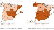 Cada ciudadano tendría que trabajar 378 días seguidos para pagar toda la deuda pública de España