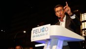 Feijóo, el favorito que escondió las siglas del PP