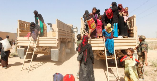 El Gobierno español no ha pedido la repatriación de las mujeres y el yihadista del Daesh confinados en Siria