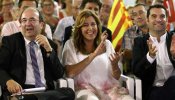 El PSC del 'no' a Rajoy frena el liderazgo de Díaz en el PSOE