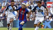 Messi regresa para cerrar una nueva goleada del Barcelona