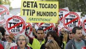 Podemos llama desde el Congreso a impedir la aprobación del 'TTIP canadiense'