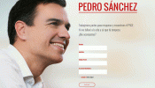 Sánchez lanza una campaña de inscripciones en su web para "recuperar y reconstruir" el PSOE