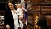 Bescansa: "Está claro que el escándalo cuando llevé a mi hijo al Congreso obedecía al rechazo a Podemos"