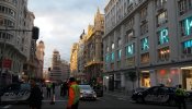 La Policía evacúa la Gran Vía de Madrid unos 15 minutos por una falsa amenaza de bomba