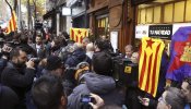 Parlamentarios de la CUP, ERC y En Comú Podem apoyan en la AN a los detenidos por quemar fotos del rey