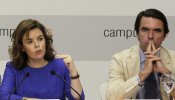 La FAES de Aznar arremete contra la vicepresidenta por el Estatut