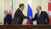 Rusia, Turquía e Irán acuerdan relanzar el proceso paz sirio sin contar con Occidente