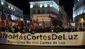 Protestas y apagones en toda España contra la pobreza energética