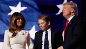 Trump pide respeto para que su hijo crezca "alejado del foco político"