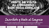Errejón lanza su propia web para resaltar su perfil como líder y sortea visitas guiadas al Congreso