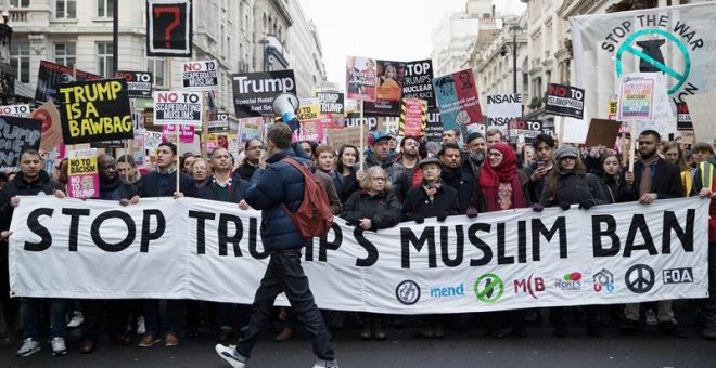 El presidente del Parlamento británico se opone a que Trump hable en Westminster