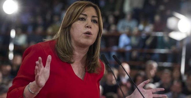Susana Díaz deja claras sus aspiraciones en el PSOE: “Tengo fuerzas y tengo ganas”