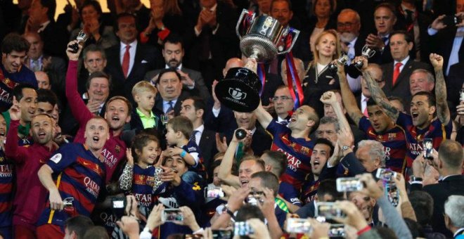 El Vicente Calderón albergará la final de Copa entre Barcelona y Alavés