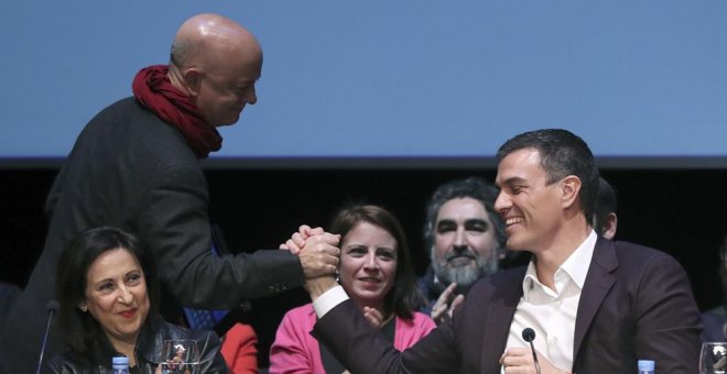Elorza afirma que habría que "estudiar" una candidatura conjunta entre Pedro Sánchez y Patxi López